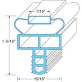 Randell Door Gasket 10 3/8" X 21 7/8" IN GSK1040